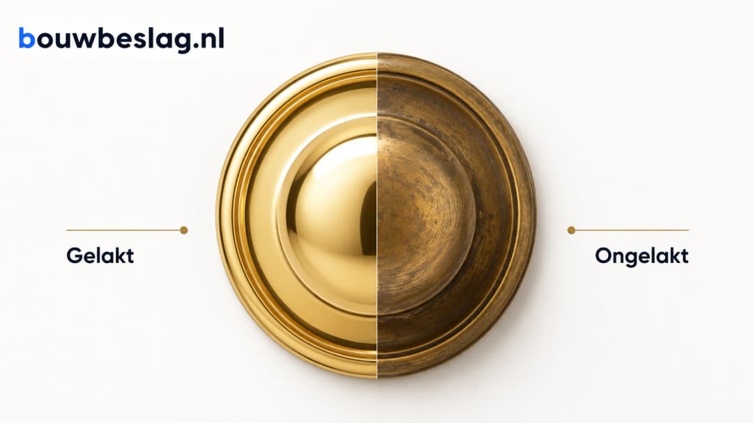 Messing gelakt of messing ongelakt: wat is het verschil?