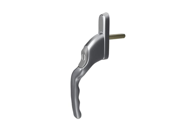 Winlock raamkruk afsluitbaar links aluminium (f1) 8x40